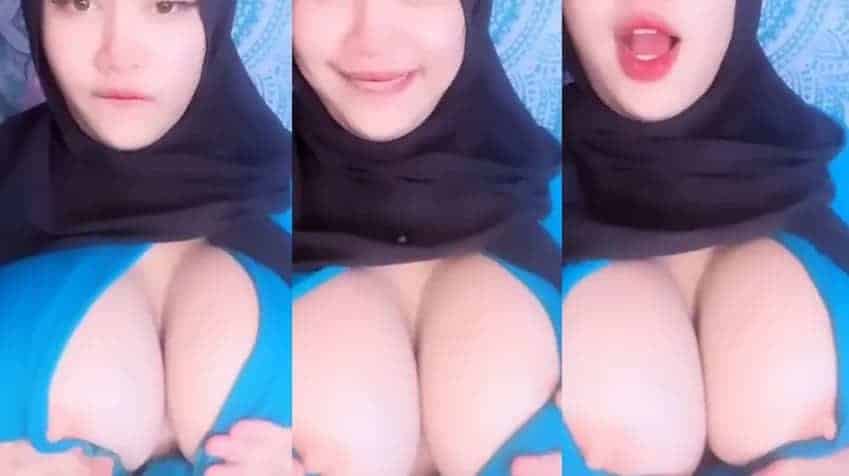 Abg Smp Baju Biru ARRAZYNY HIJAB