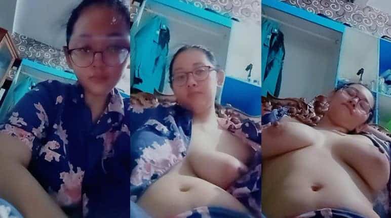 Indo Cantik Viral Mamih Lestari Buka Baju Nenen Besar Mango